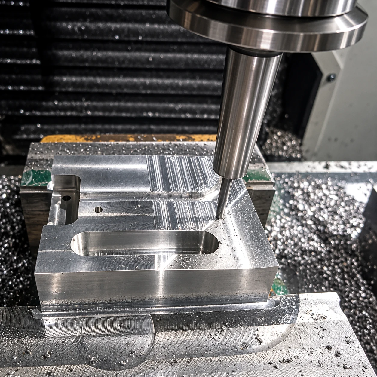 Fresamento em centro de usinagem CNC